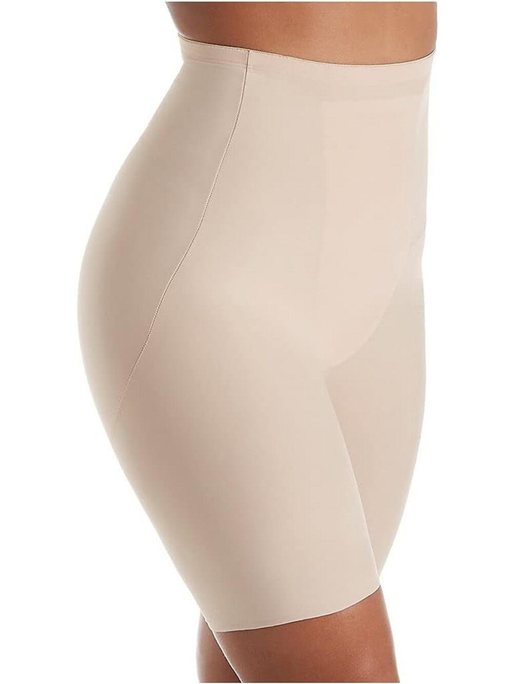 TC Fine Intimates Tummy Control Hi-Waist Thigh Slimmer Nude Women's Plus 3X NWT
